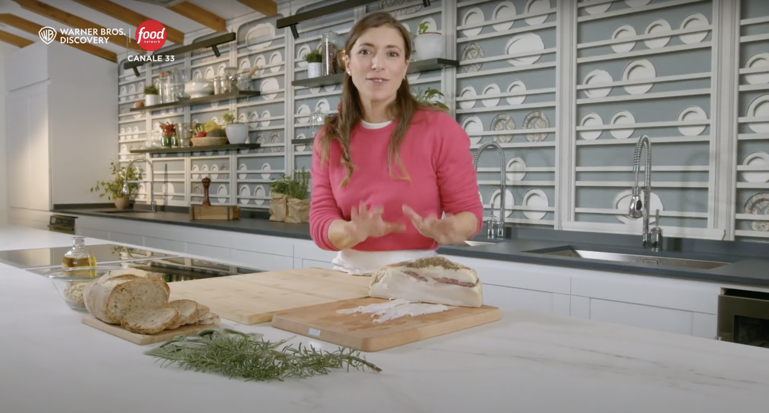 chef di fronte ad una telecamera